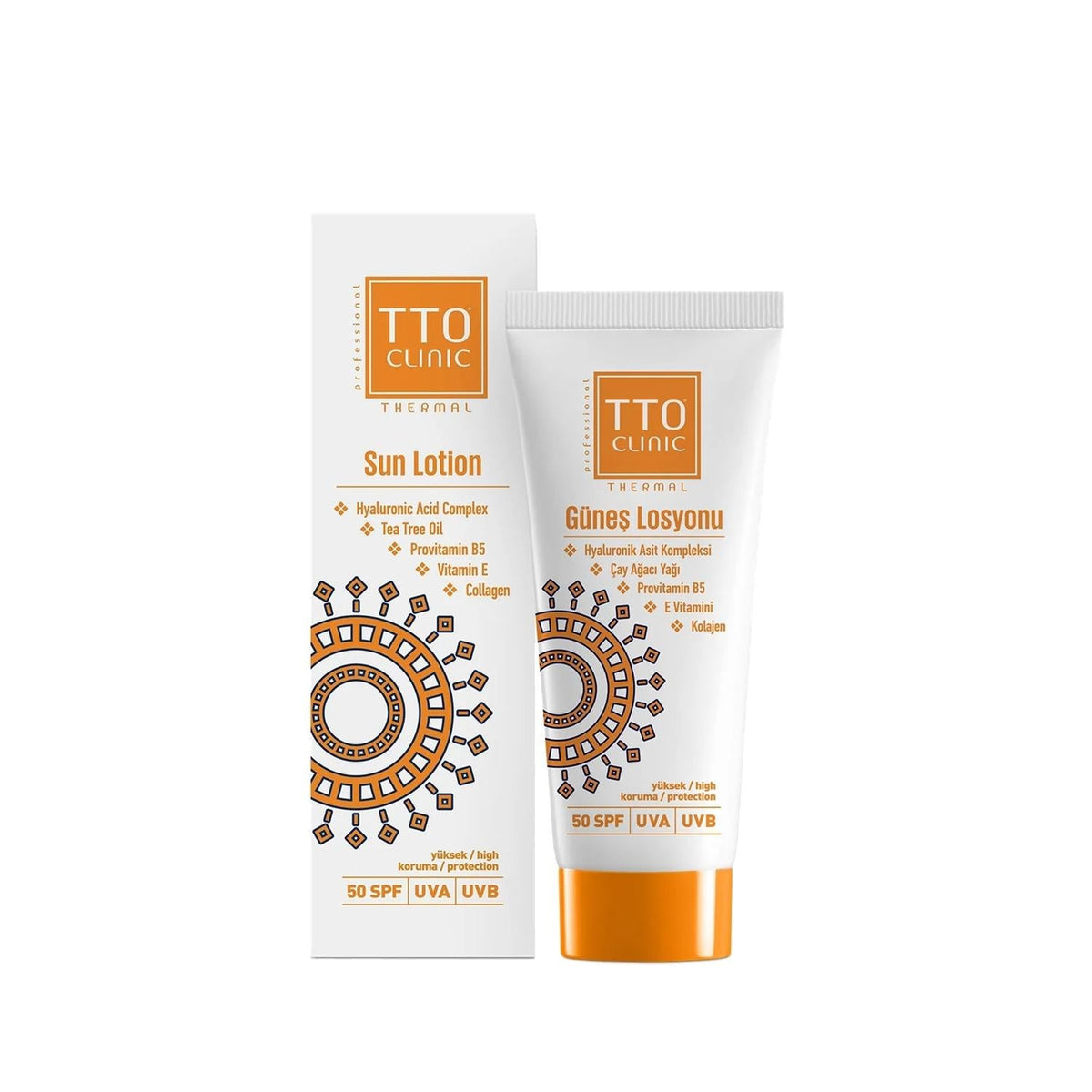 TTO Clinic Thermal Sunscreen Lotion SPF 50 100 ml by Beauty Care Bag