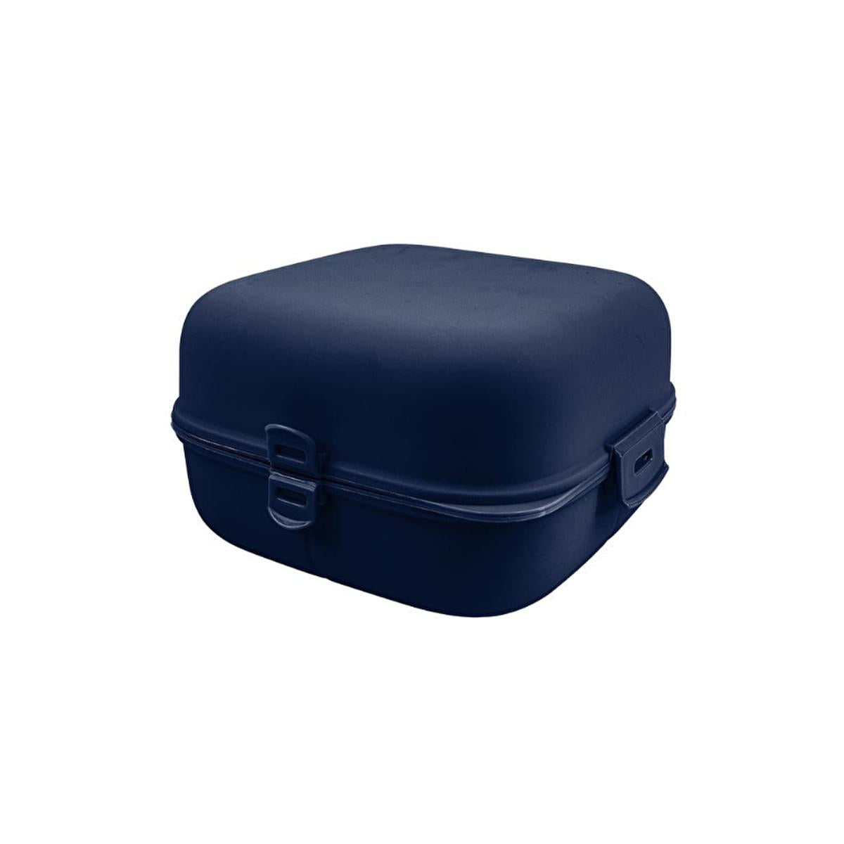 Decobella Double-Lid Food Container - Portable, Compartmentalized Lunch Box for Kids and Adults by Beauty Care Bag