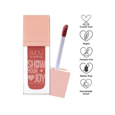Show By Pastel Show Your Joy Liquid Blush - Dewy, Natural, Hydrating Cheek Color for Radiant Skin - Easy to Apply & Portable by Beauty Care Bag