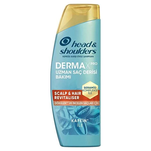 Head & Shoulders DermaXPro Anti-Dandruff & Hair Loss Shampoo: Revitalize Scalp with Caffeine & Ceramide for Thicker, Healthier Hair by Beauty Care Bag