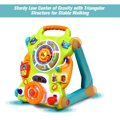 3-in-1 sit-to-stand musical learning walker by GBruno Store, view 7