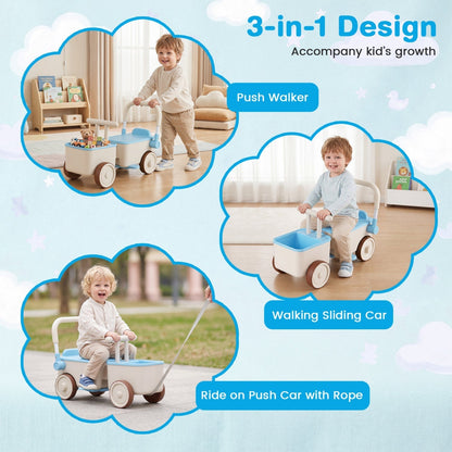 GBruno Store kids push walker car with storage basket, view 5