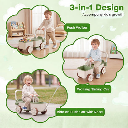 GBruno Store kids push walker car with storage basket, view 21