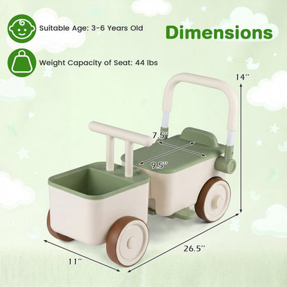 GBruno Store kids push walker car with storage basket, view 20
