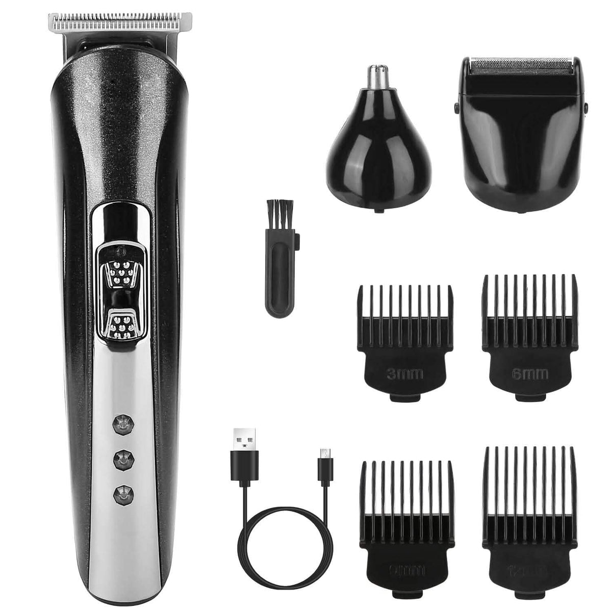 3-in-1 rechargeable cordless hair clipper and trimmer by EasyOptionXY