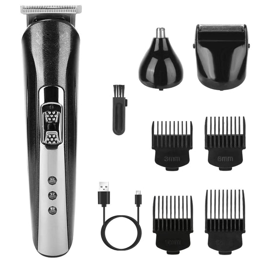 3-in-1 rechargeable cordless hair clipper and trimmer by EasyOptionXY
