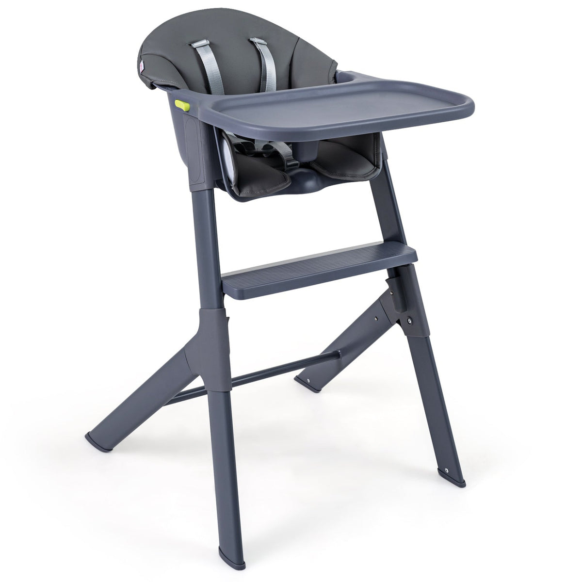 3-in-1 washable baby high chair with tray and footrest by GBruno Store