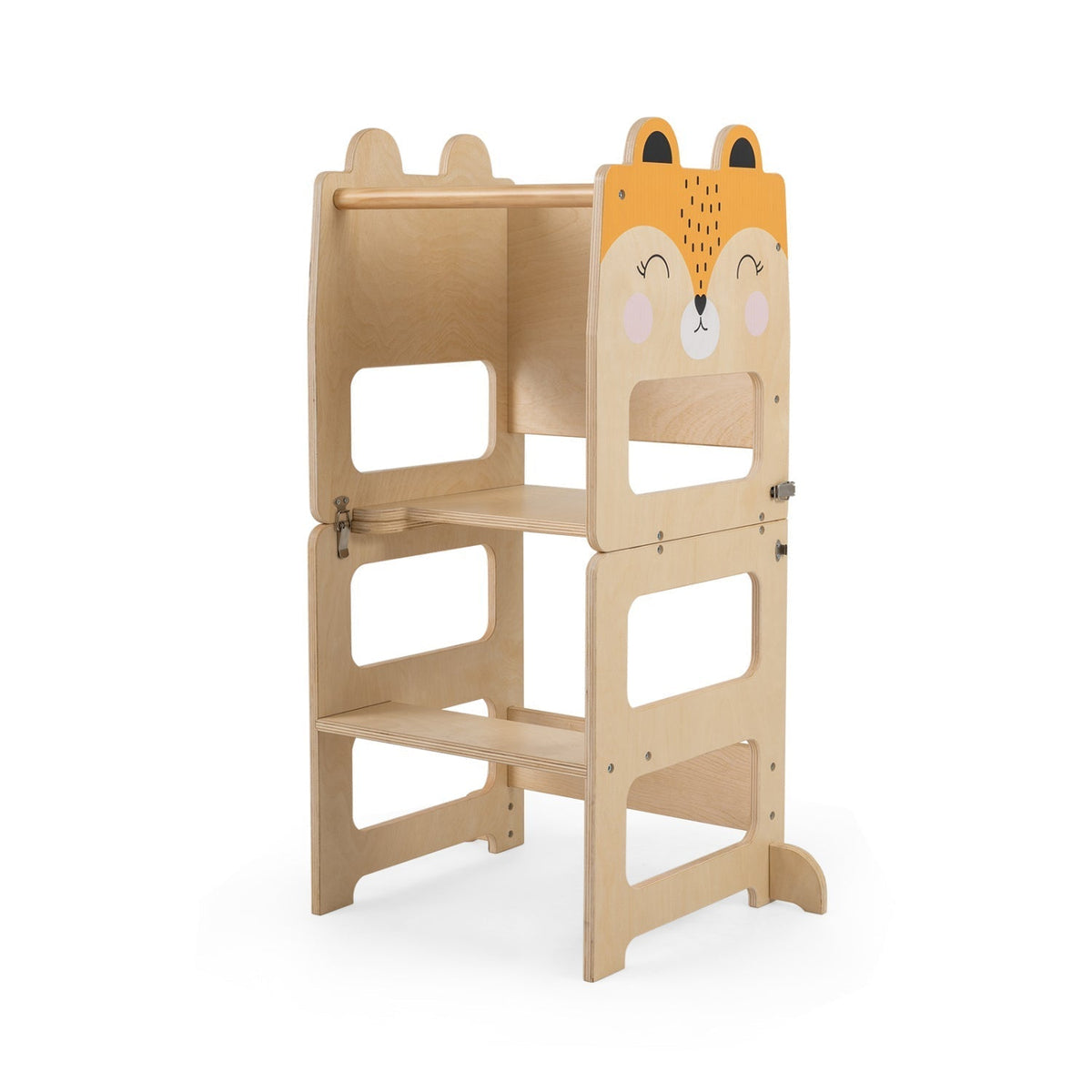 3-in-1 wooden kids step stool with chalkboard by GBruno Store, view 11