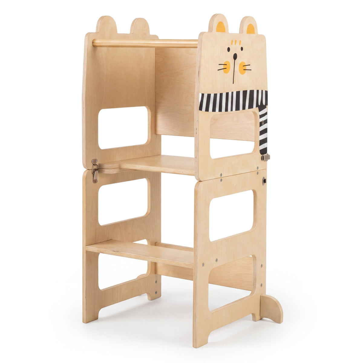 3-in-1 wooden kids step stool with chalkboard by GBruno Store, view 3