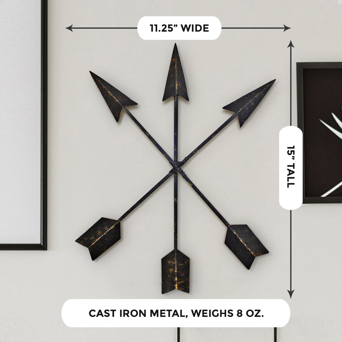 Bronze 3-Set Arrows, 15" by Yellow Icarus