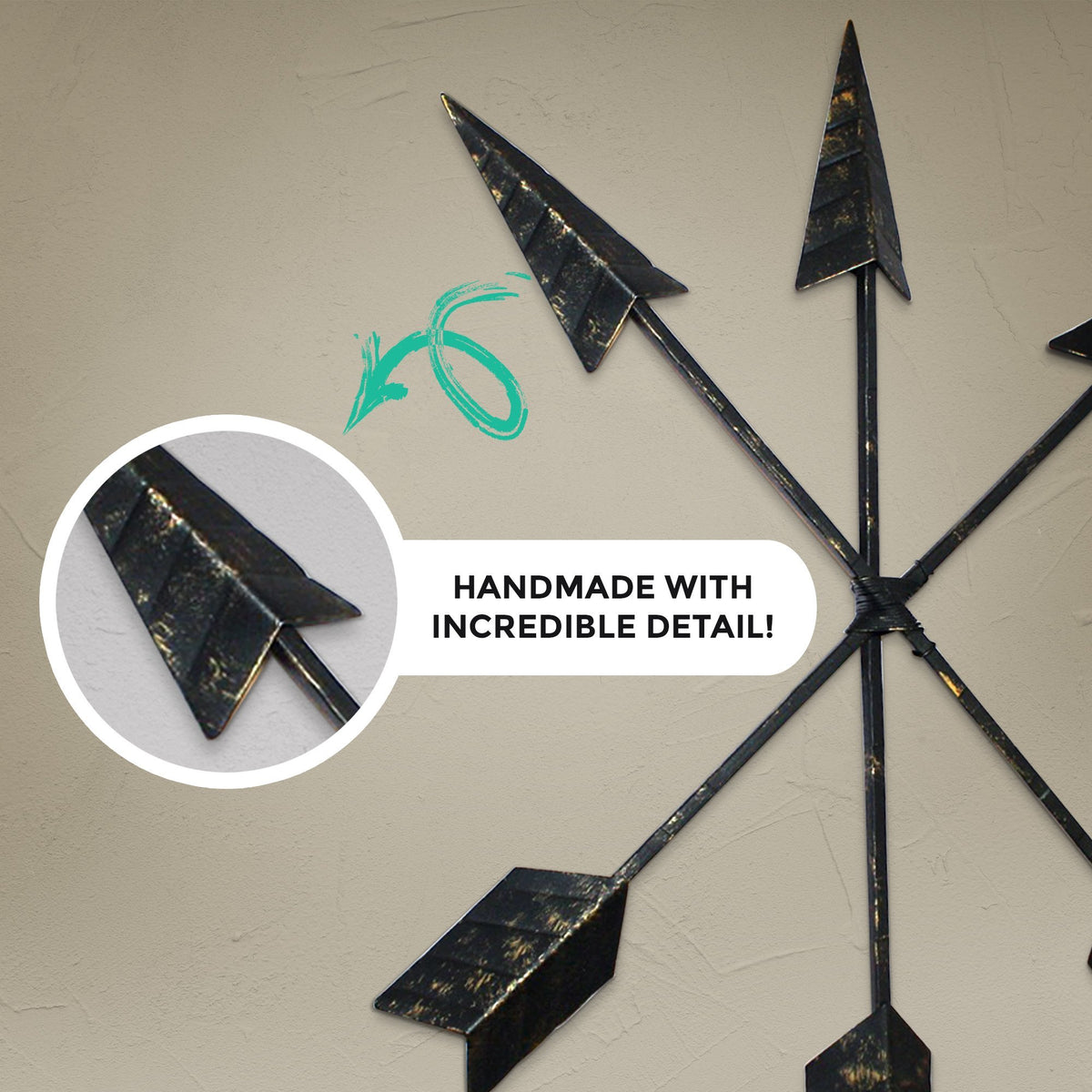 Bronze 3-Set Arrows, 15" by Yellow Icarus