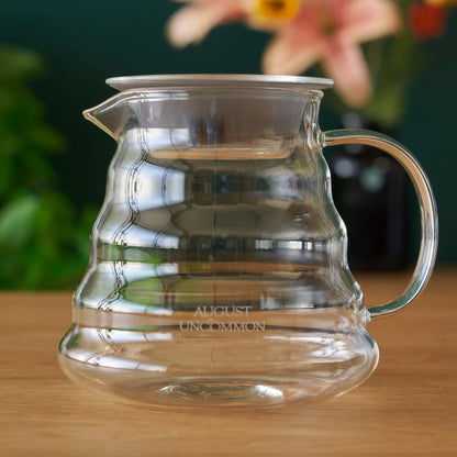 Two cup glass teapot – view 2