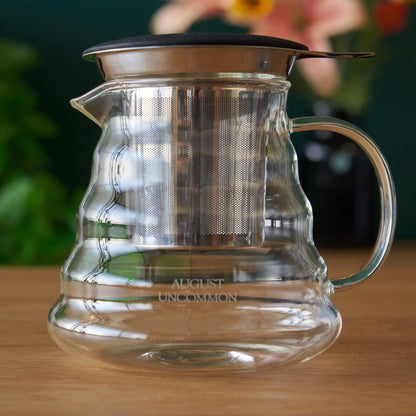 Two cup glass teapot – view 4