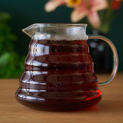 Two cup heatproof glass teapot
