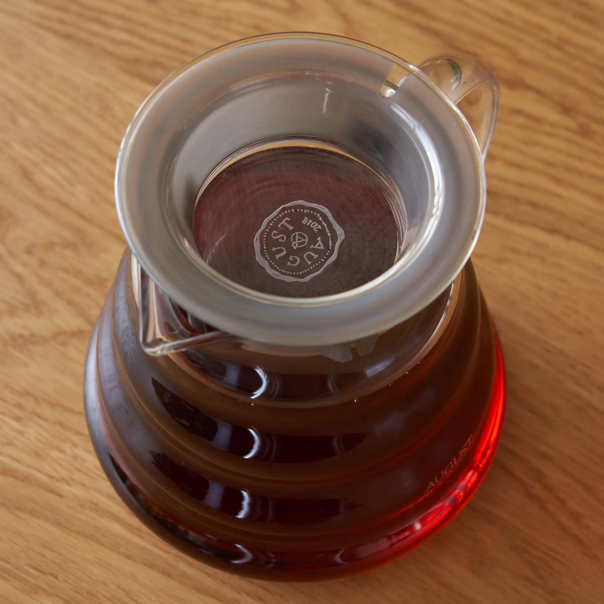 Two cup glass teapot – view 8