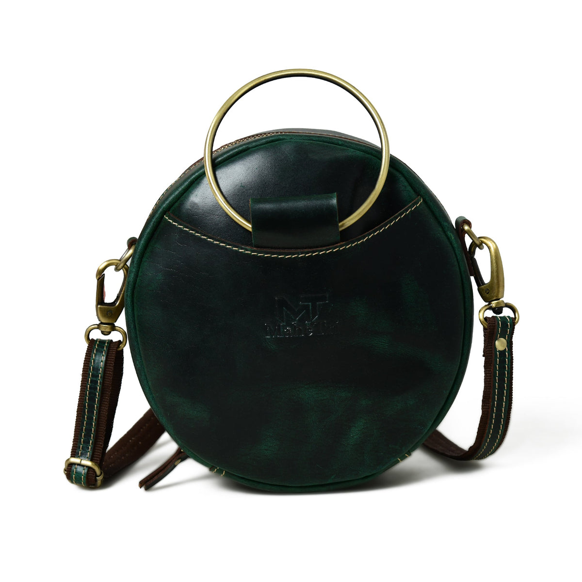 Rosie Sling Circle Bag by Classy Leather Bags