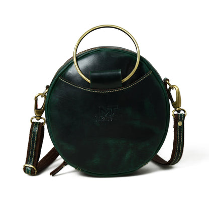 Rosie Sling Circle Bag by Classy Leather Bags