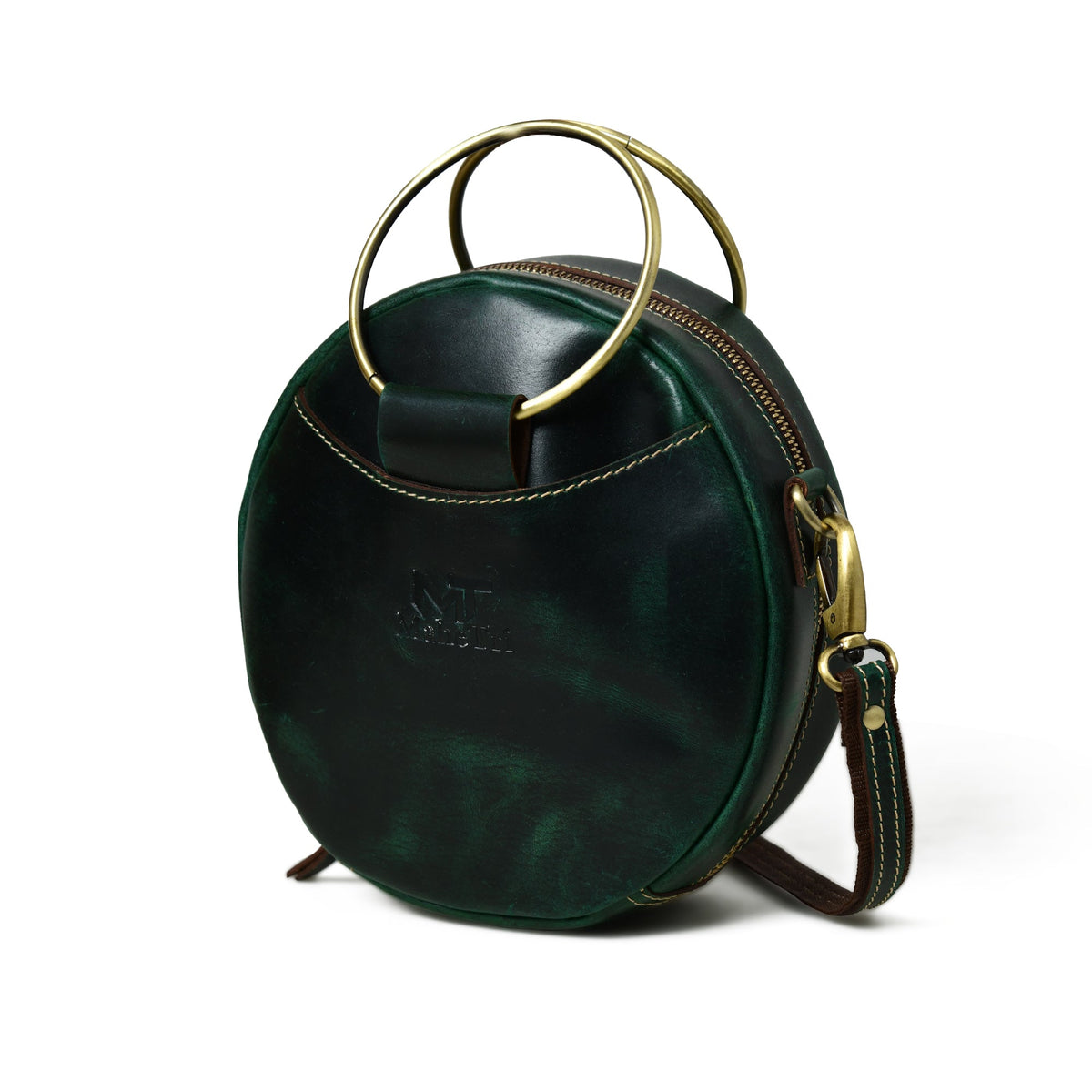 Rosie Sling Circle Bag by Classy Leather Bags