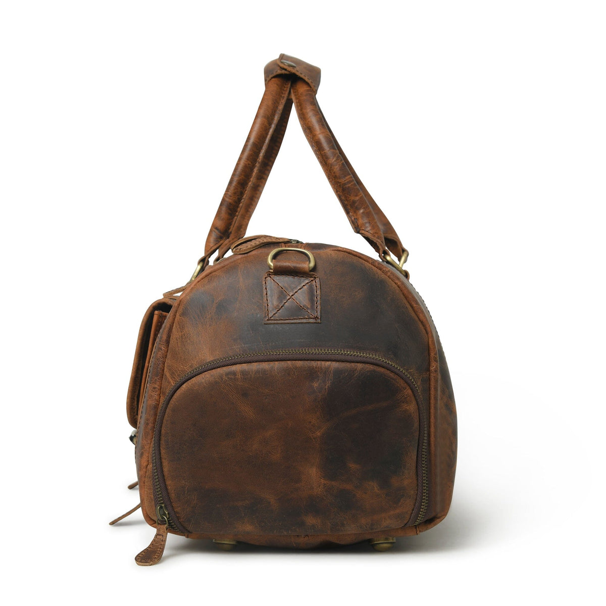 Sinclair Buffalo Duffle by Classy Leather Bags