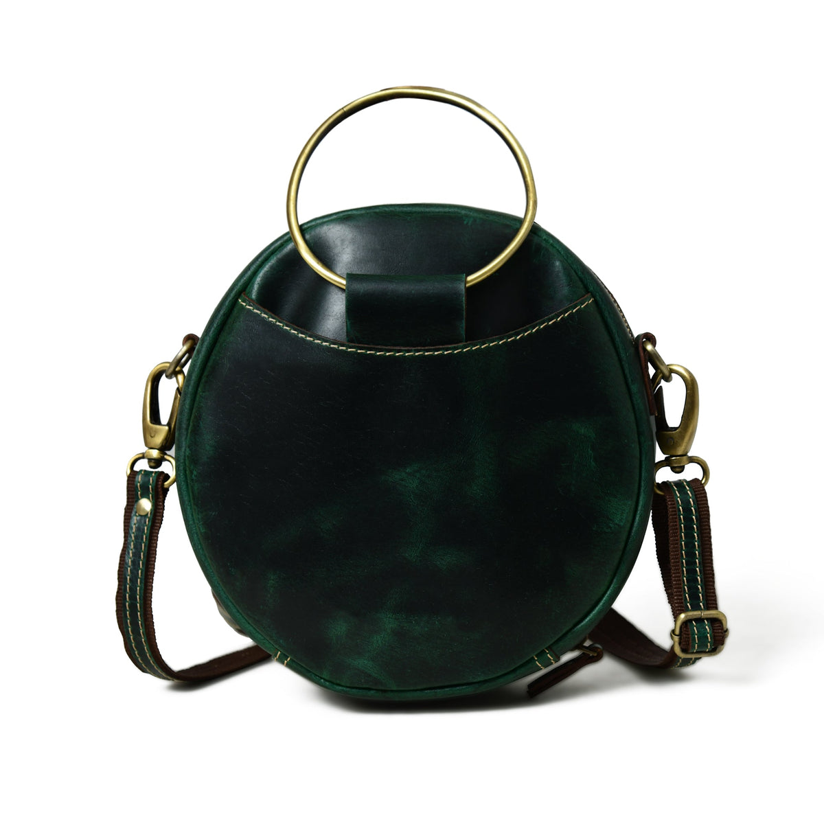 Rosie Sling Circle Bag by Classy Leather Bags