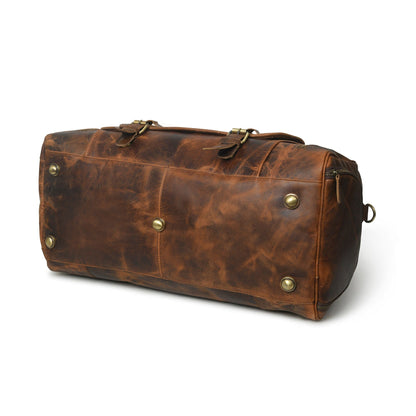 Sinclair Buffalo Duffle by Classy Leather Bags