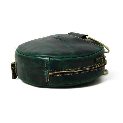 Rosie Sling Circle Bag by Classy Leather Bags