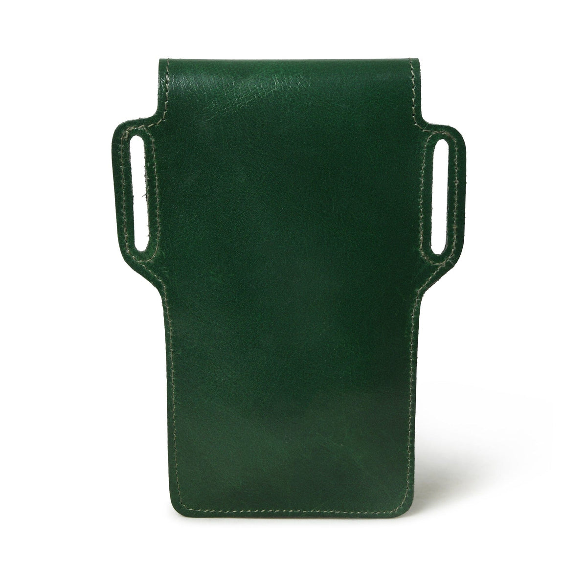 Mobile Holster Case- Green by Classy Leather Bags