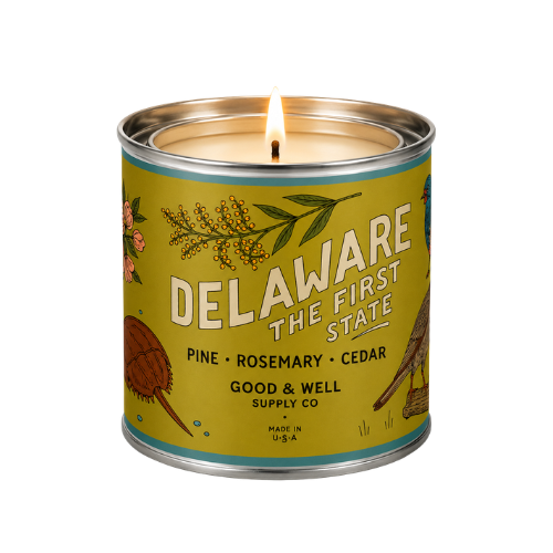 Delaware State Candle by Good & Well Supply Co.