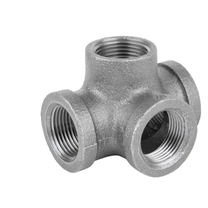 PIPE DECOR 3/4 in. black iron side outlet tee pipe fitting