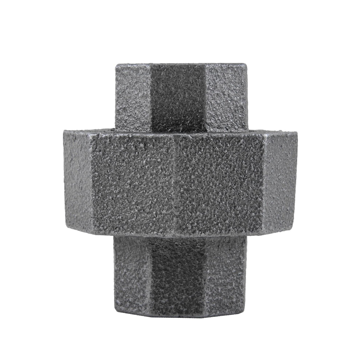 PIPE DECOR 1/2 in. black iron union pipe fitting