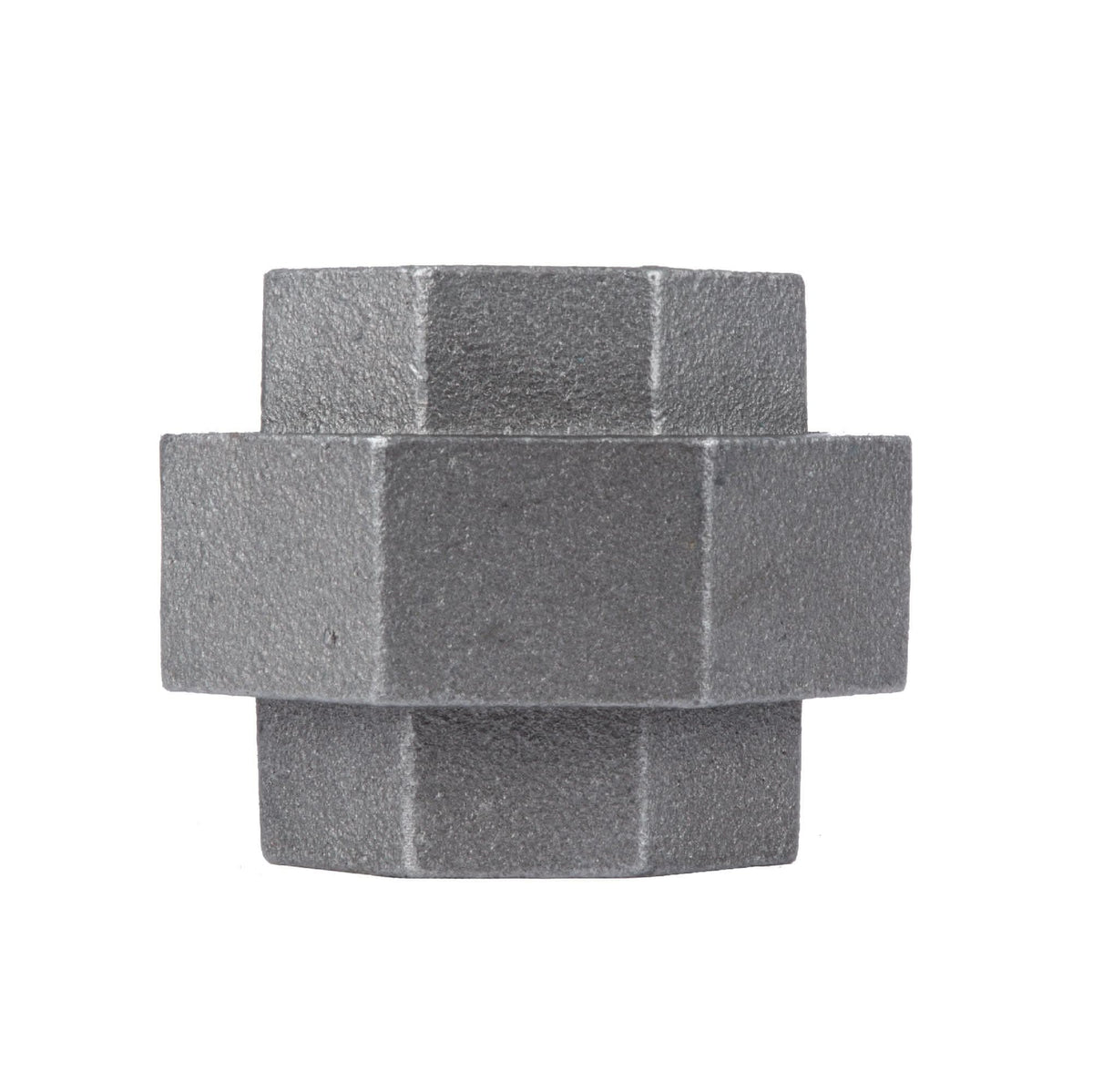PIPE DECOR 2 in. black iron union pipe fitting