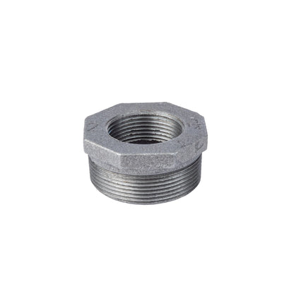 PIPE DECOR 2 in. x 1-1/4 in. black iron bushing pipe fitting