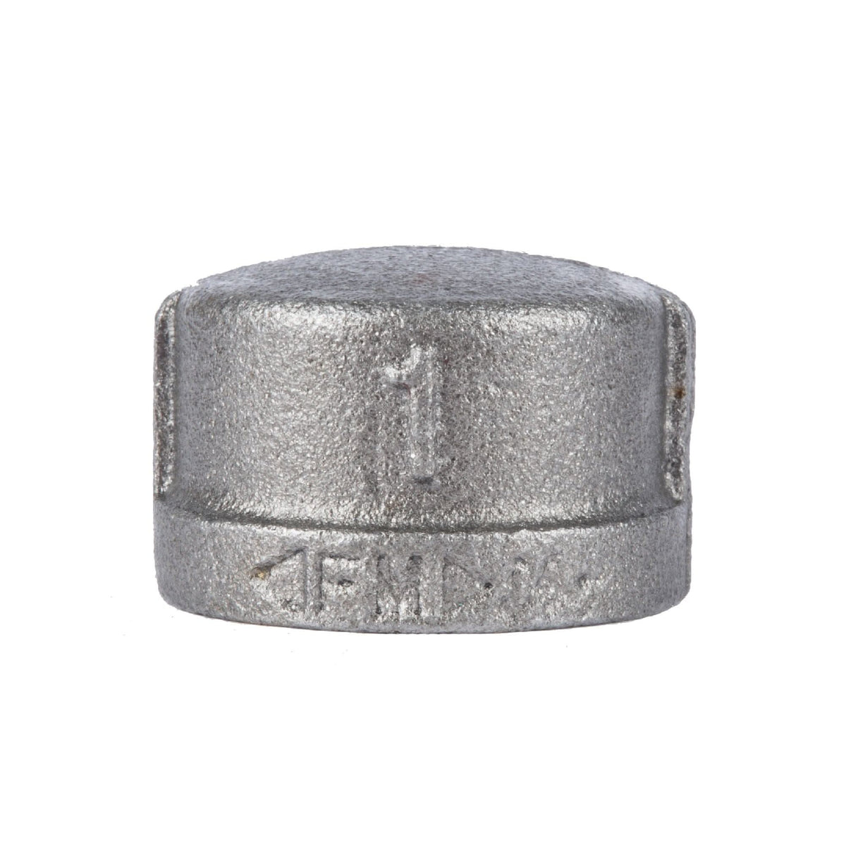 PIPE DECOR 1 in. black iron cap pipe fitting