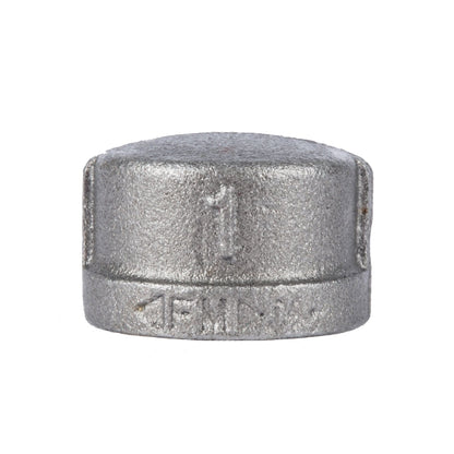 PIPE DECOR 1 in. black iron cap pipe fitting