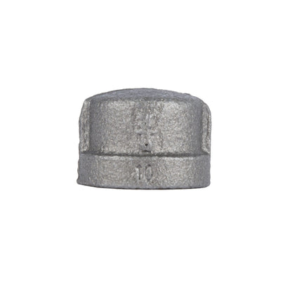 PIPE DECOR 3/8 in. black iron cap pipe fitting