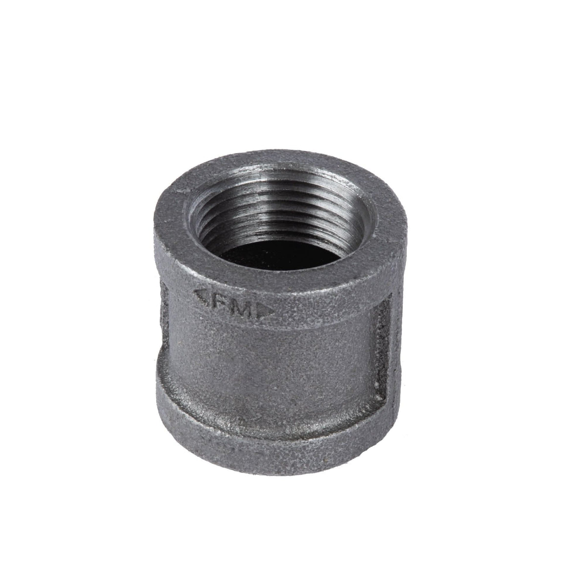 PIPE DECOR 3/4 in. black iron coupling pipe fitting