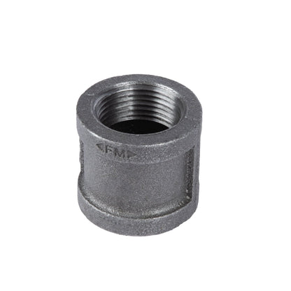 PIPE DECOR 3/4 in. black iron coupling pipe fitting