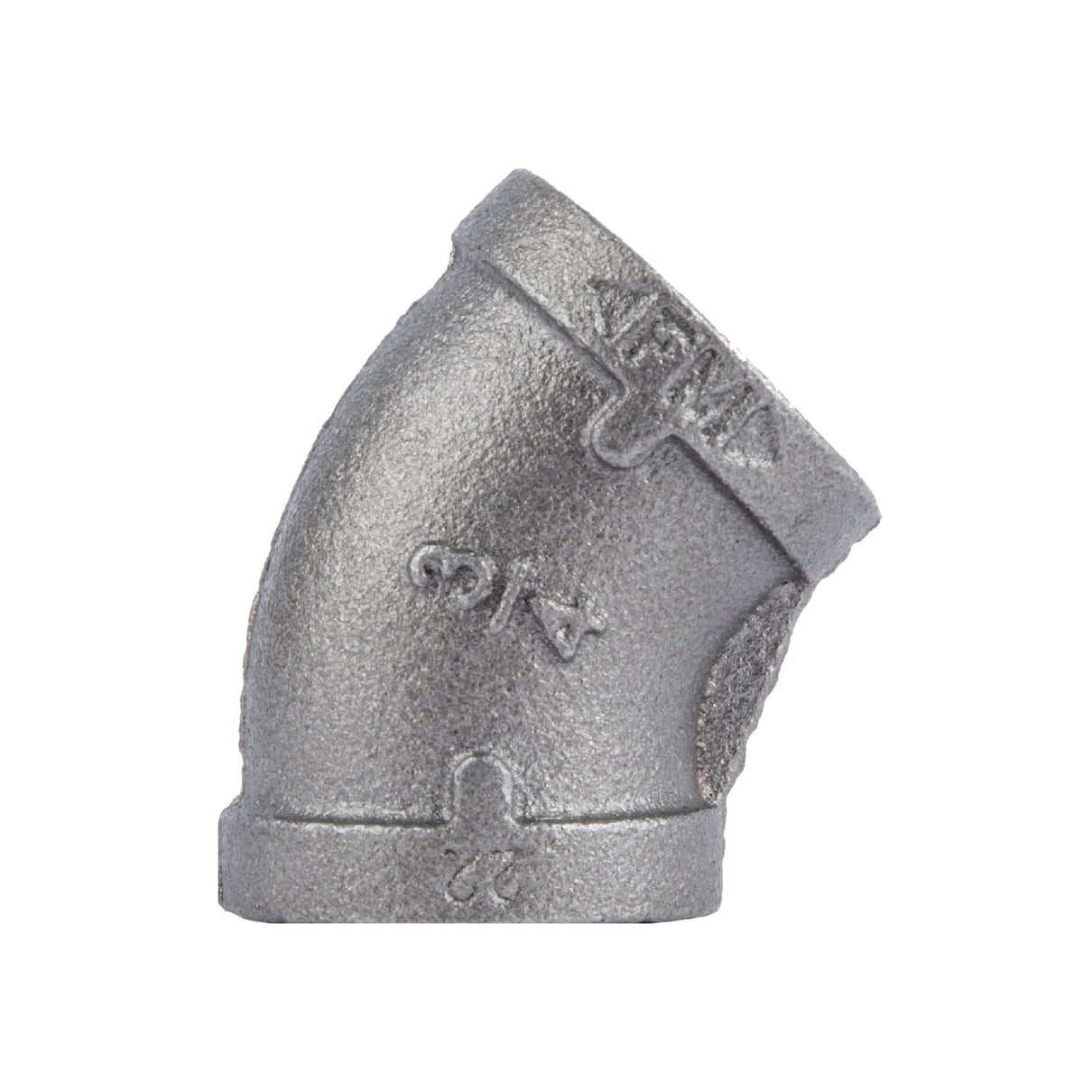 PIPE DECOR 3/4 in. black iron 45 degree elbow pipe fitting