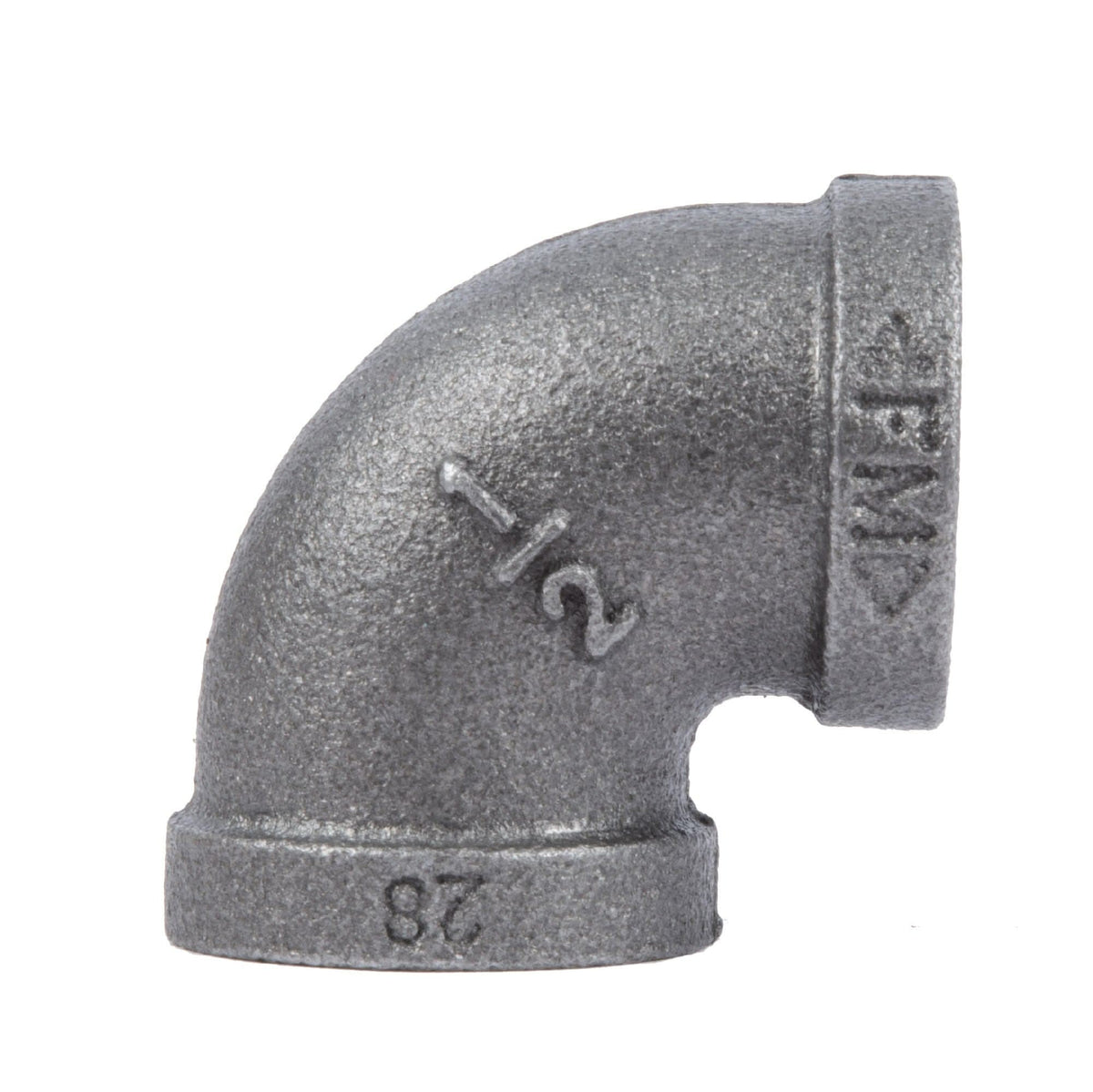 PIPE DECOR 1/2 in. black iron 90 degree elbow pipe fitting