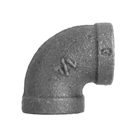 PIPE DECOR 1/4 in. black iron 90 degree elbow pipe fitting