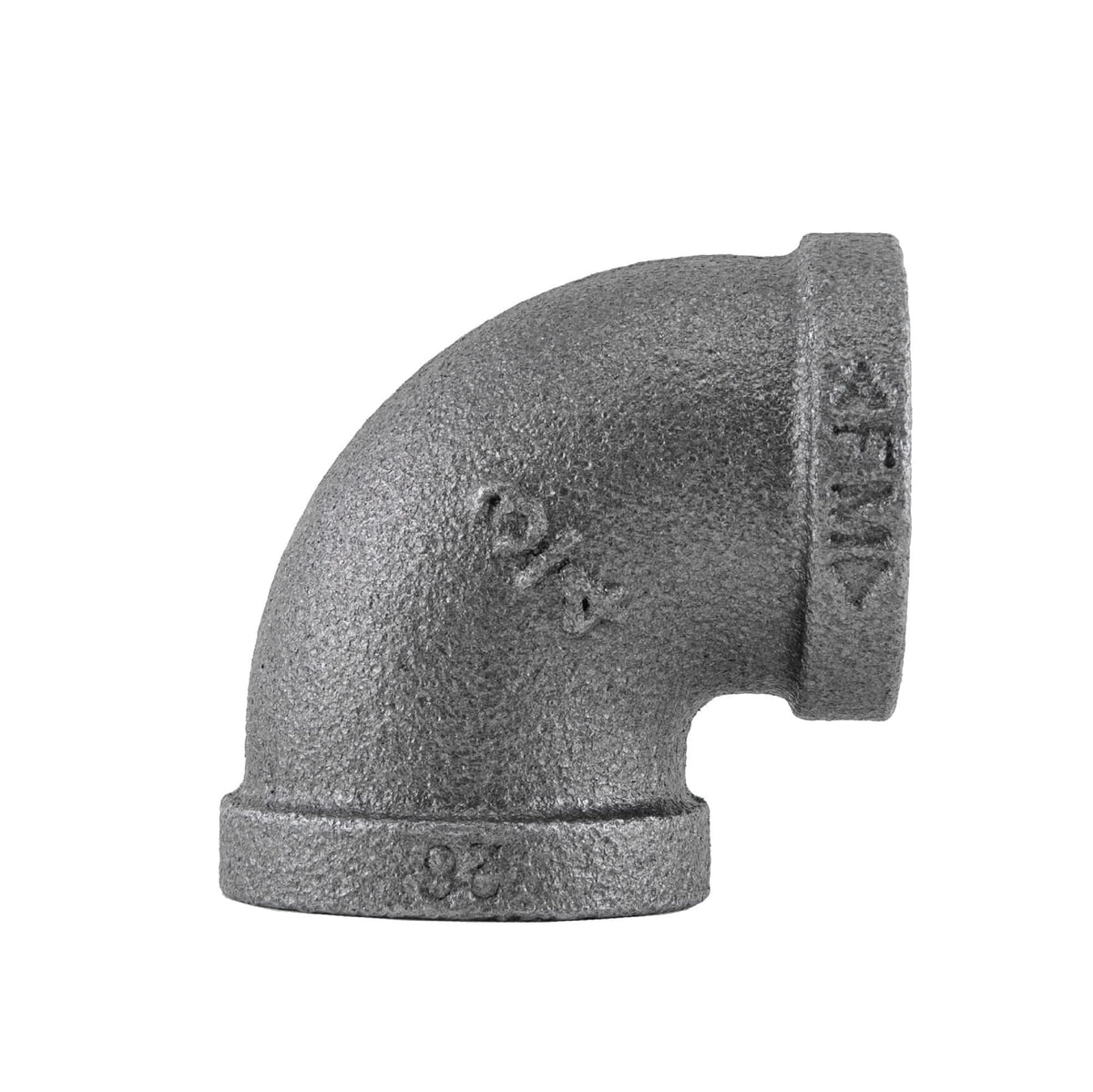 PIPE DECOR 3/4 in. black iron 90 degree elbow pipe fitting