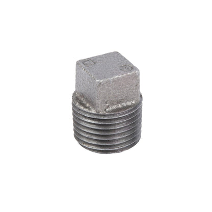 PIPE DECOR 3/8 in. black iron plug pipe fitting