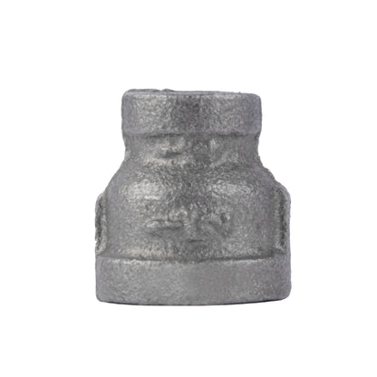 PIPE DECOR 1/2 in. x 1/4 in. black iron reducing coupling pipe fitting