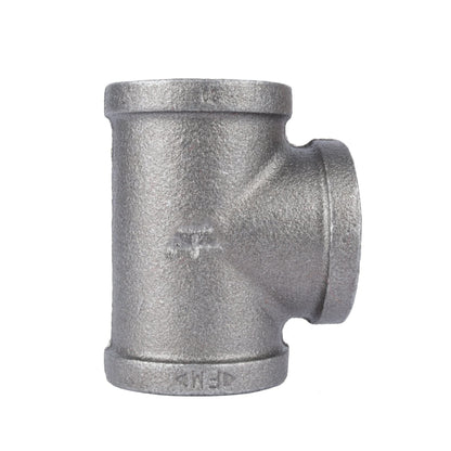 PIPE DECOR 1-1/4 in. black iron tee pipe fitting
