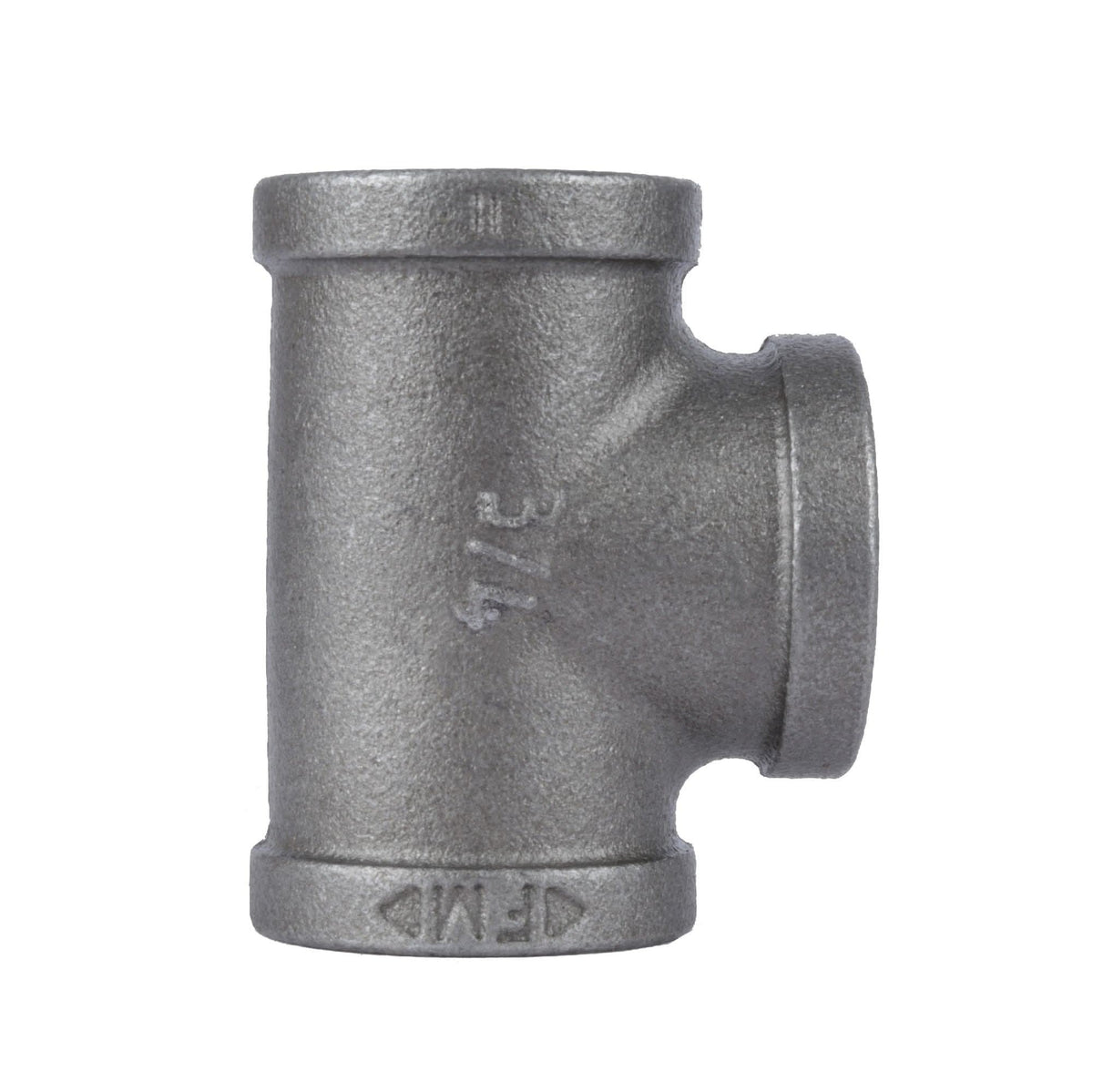 PIPE DECOR 3/4 in. black iron tee pipe fitting