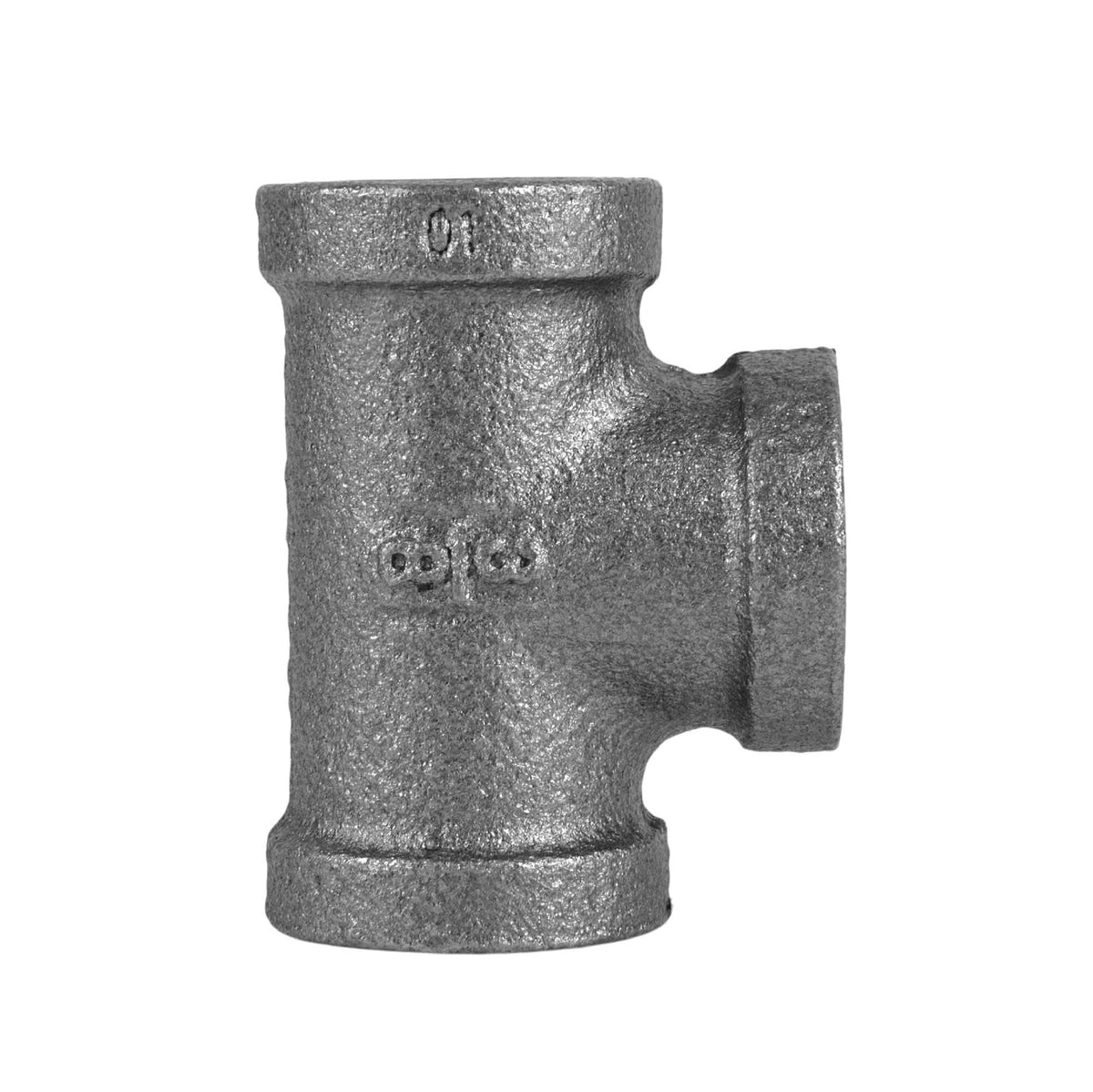 PIPE DECOR 3/8 in. black iron tee pipe fitting