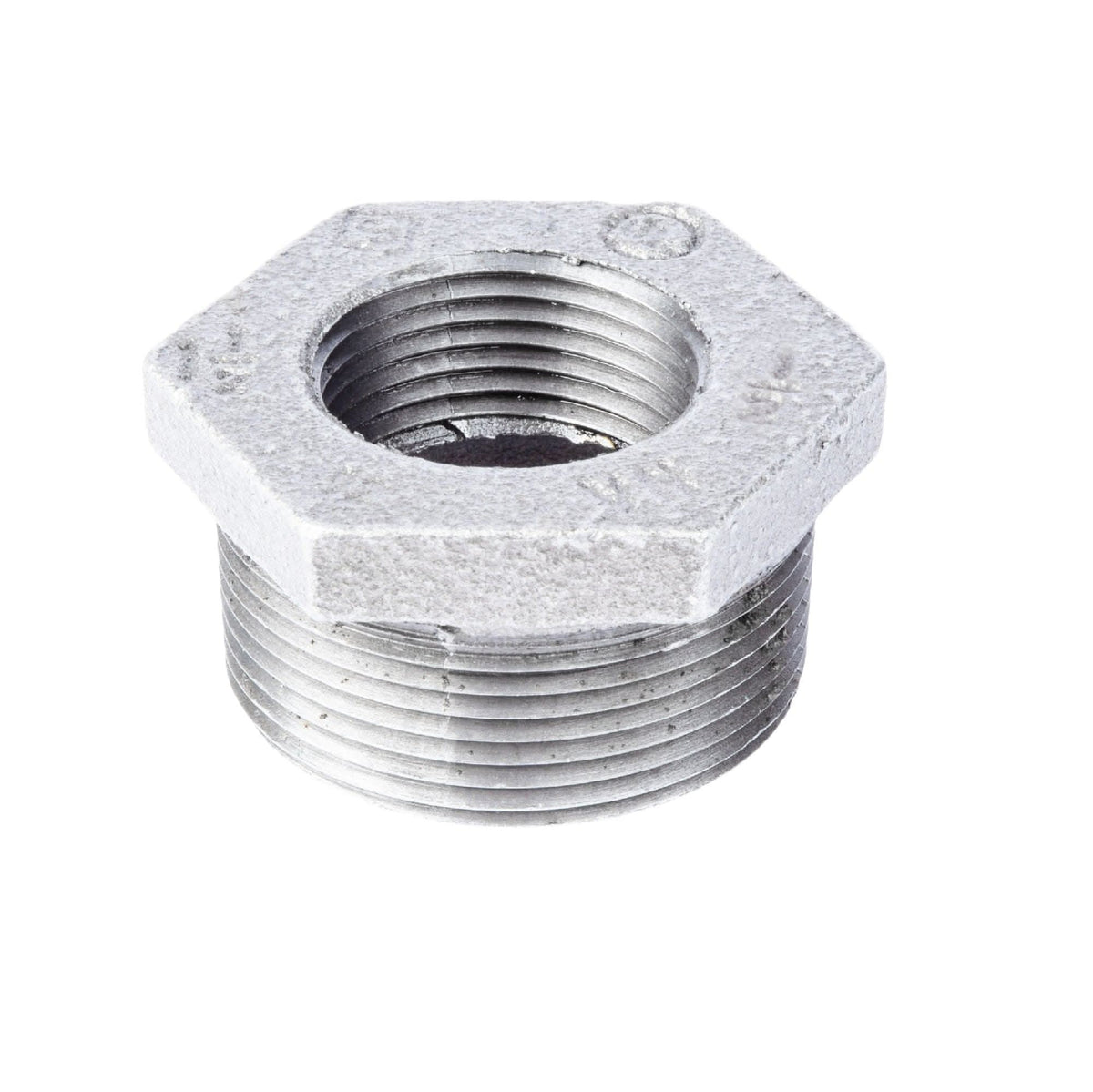 PIPE DECOR 1-1/2 in. x 1/2 in. galvanized iron bushing pipe fitting