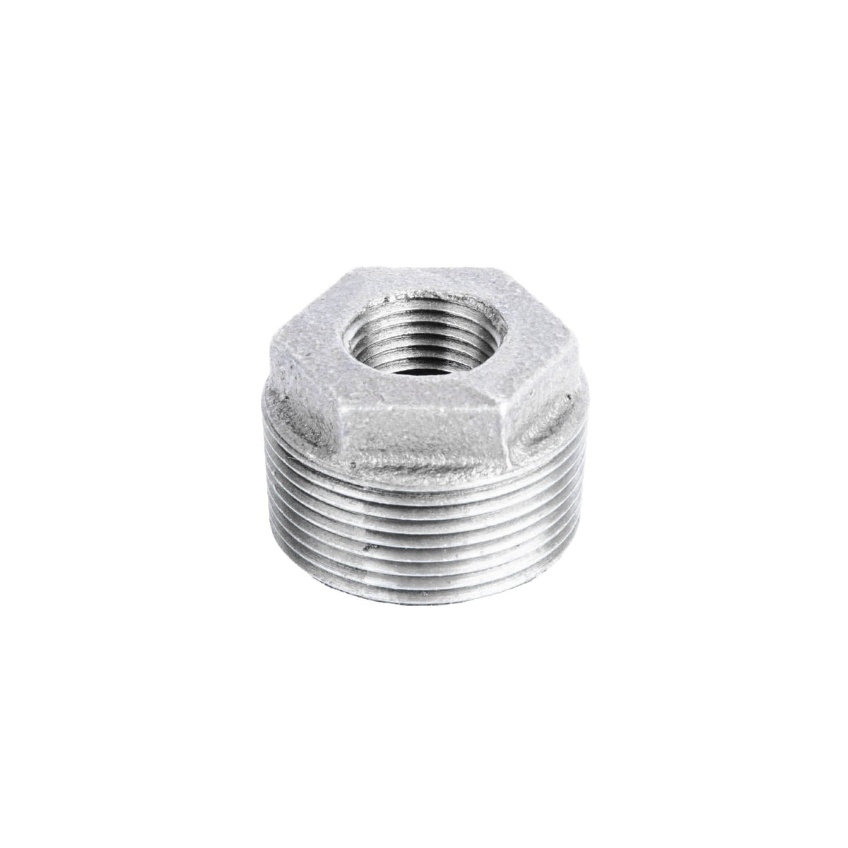 PIPE DECOR 1-1/4 in. x 1/2 in. galvanized iron bushing pipe fitting