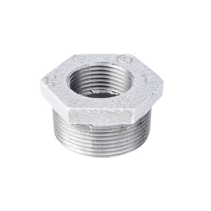 PIPE DECOR 1-1/4 in. x 1 in. galvanized iron bushing pipe fitting
