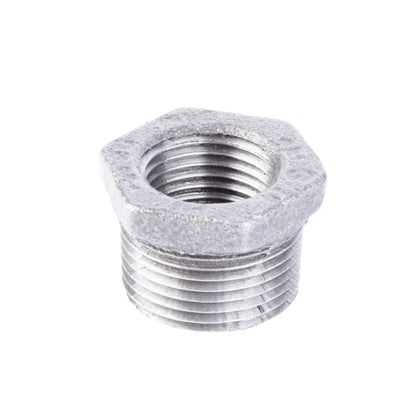 PIPE DECOR 3/4 in. x 1/2 in. galvanized iron bushing pipe fitting